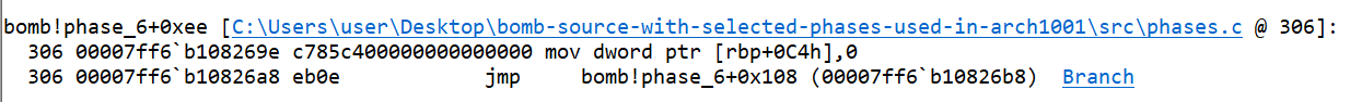 jump for wrong loop condition