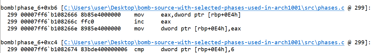 b value increment