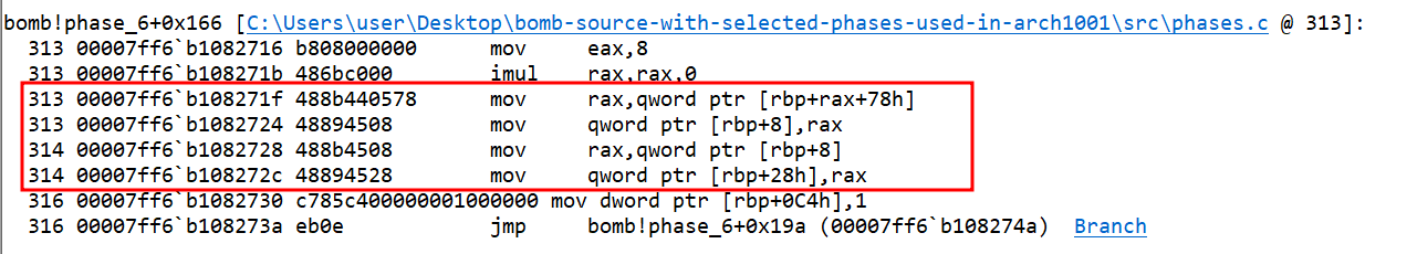 second loop linked list address 1